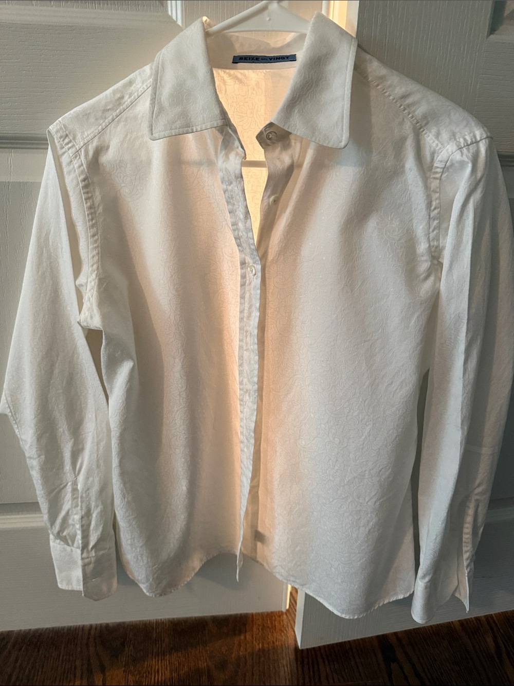 White button down shirt ,